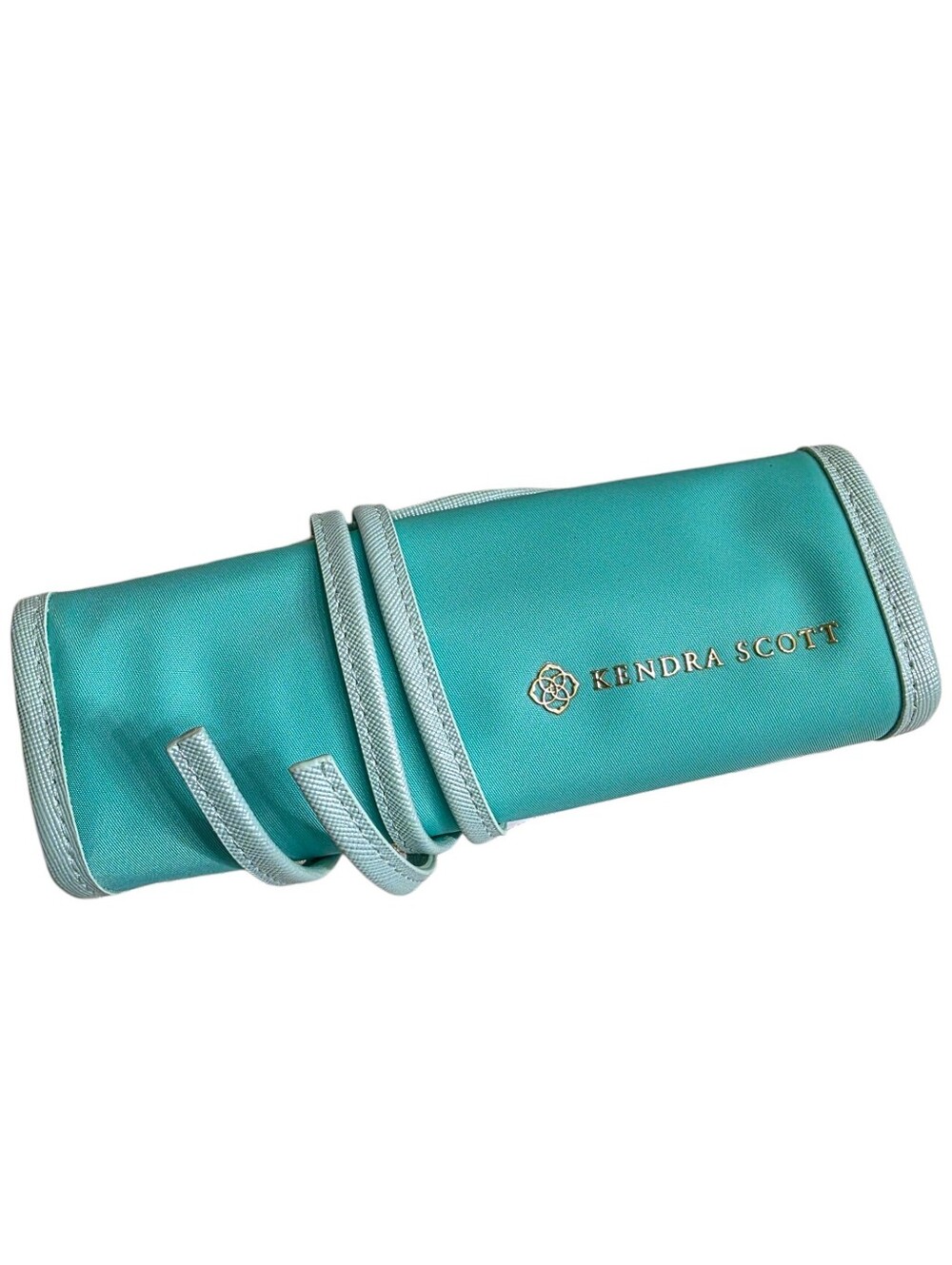 NEW Kendra Scott Travel Jewelry Organizer Roll Mint Green NWT